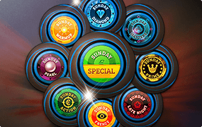 6665BET Programação de Domingo